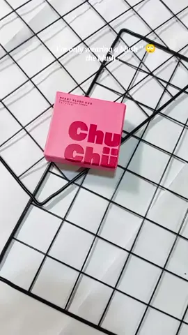 my fave blush on, get yours now! 🥰 #fyppppppppppppppppppppppp #fyp #chuchu #chuchubeautyheartduoblush 