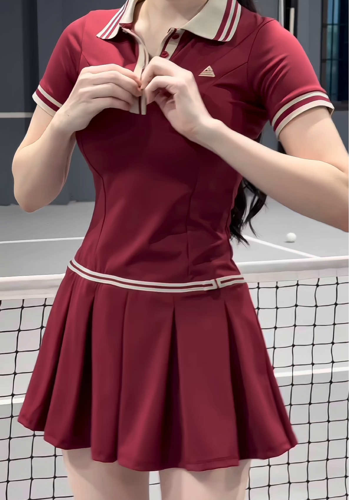 Ai nói vây này chỉ dành cho đi chơi pickleball chứ#NhungHoangPicklebal #pickleball #thoitrangthethao #vaypickleball #fitme 