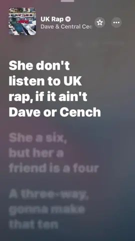 UK Rap - Dave & Central Cee #lyrics 