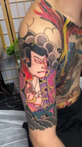 ไกล้แล้วคับลูกค้า 💚 #เข็มก้านOG #ต้นฉัตรมงคล #สักลายบุรีรัมย์ 