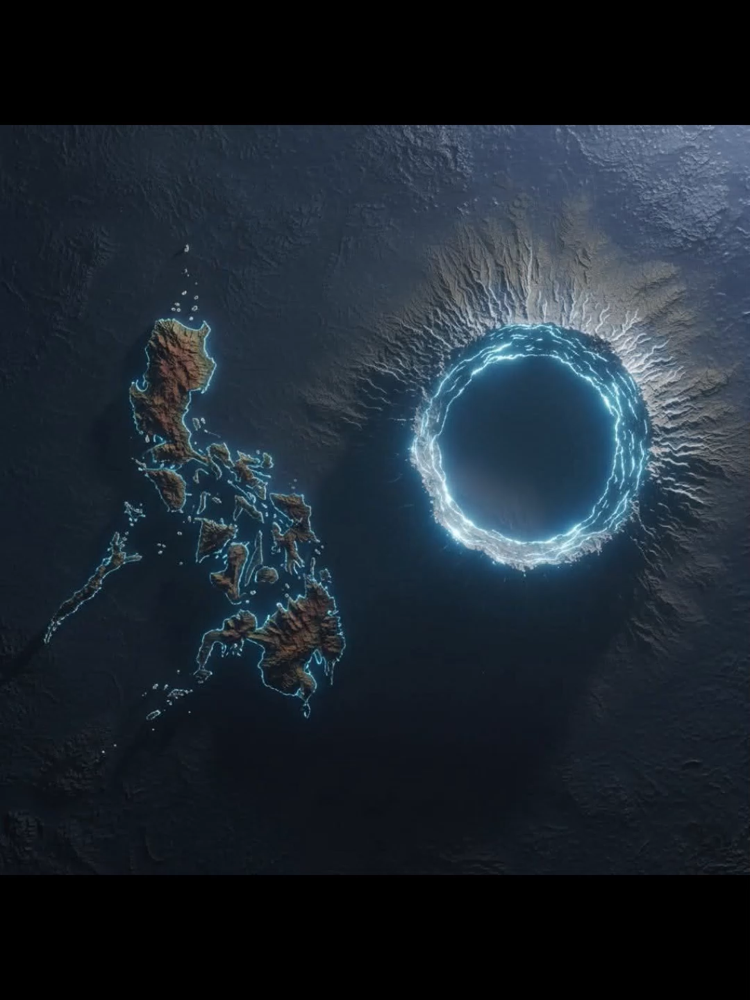 A giant sleeps beneath the Philippine Sea — the world’s largest underwater volcano. 🌊🔥 #ApolakiCaldera #Philippines #Volcano #OceanMystery #Discovery #ScienceFacts