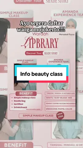Beautyclass di mojokerto #beautyclassmojokerto 