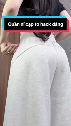 Quần nỉ cạp to hot lắm ạ #phanhriviuuu #reviewquanao #xuhuong #quanxinh #L 