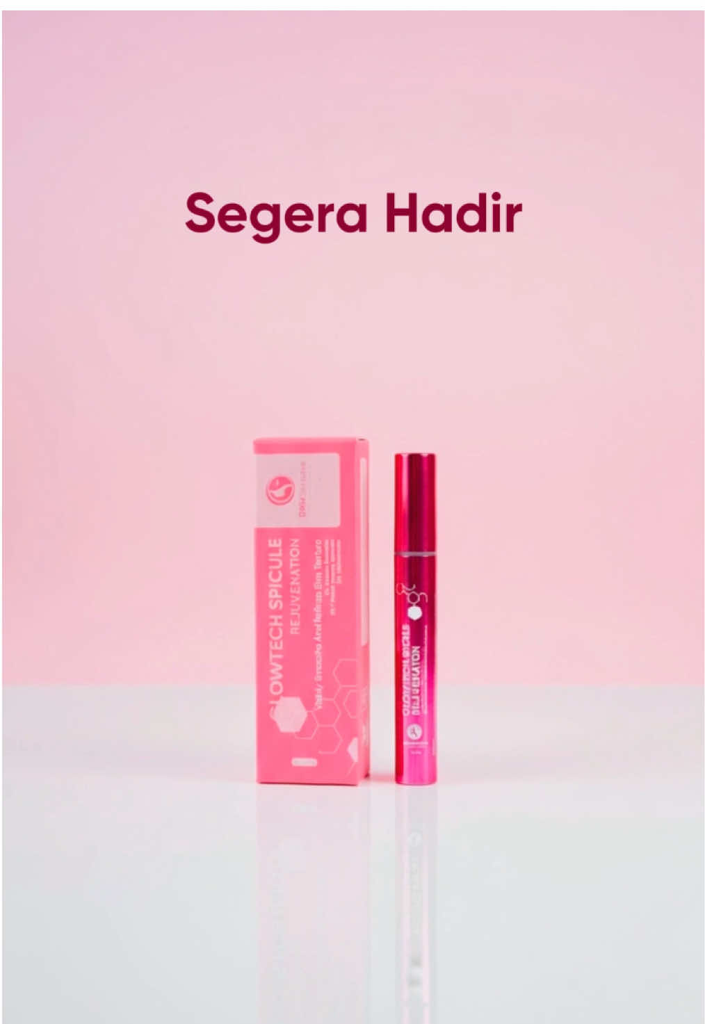 ✨ Coming soon! ✨ Kulit sehat bercahaya kini makin mudah dengan Glowtech Biospicule Rejuvenation!  Diperkaya dengan: - Hydrolyzed Sponge,  - Niacinamide,  - Vitamin Complex, dan  - 7 Plants Extract Solution Bantu perbaiki tekstur kulit dan bikin wajah tampak sehat bercahaya alami! Siap-siap jatuh cinta sama hasilnya😚💗 Siapa yang udah nggak sabar? #glowtechbiospiculerejuvenation #glowing #drwskincare #newproduct 