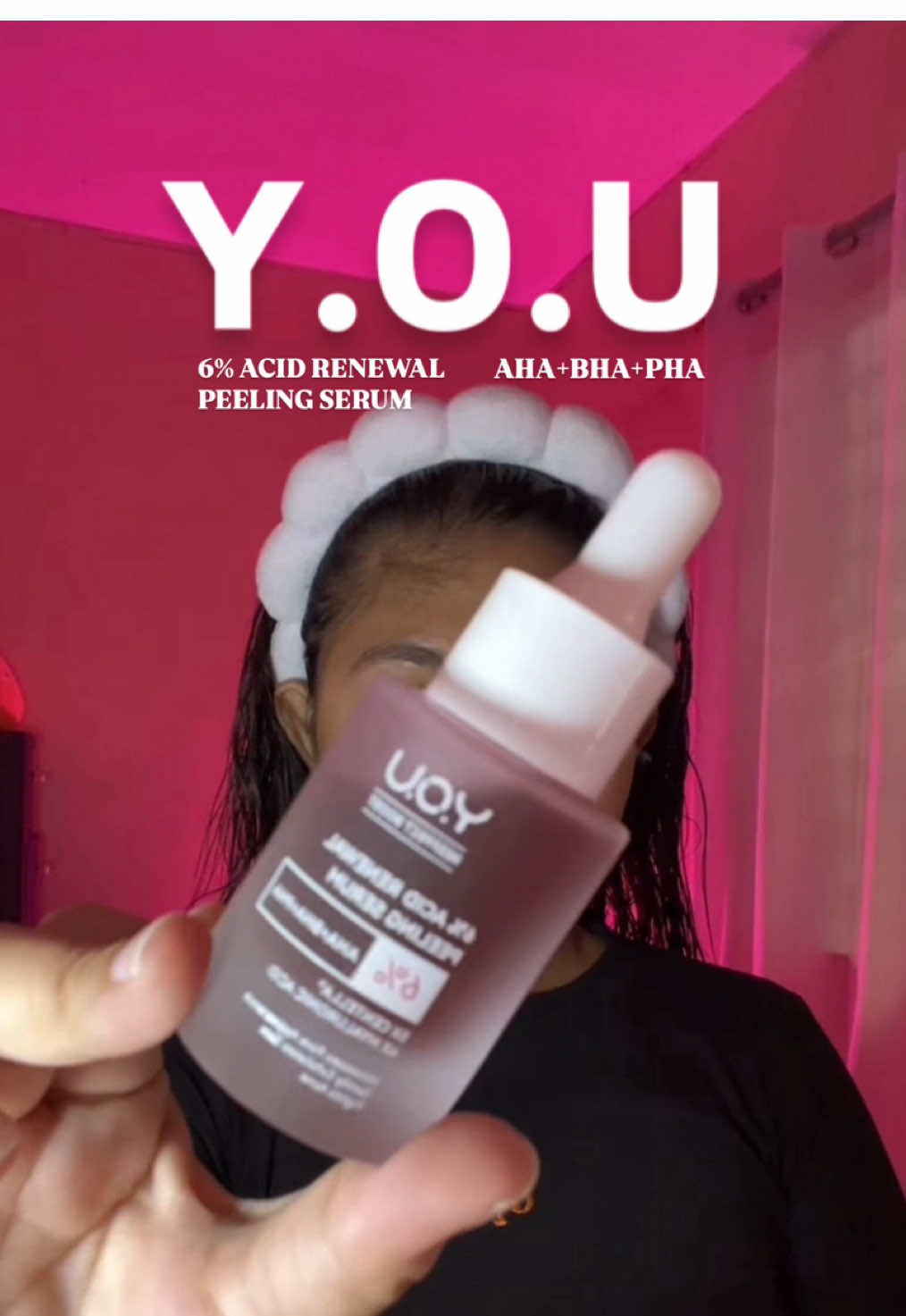 Sure! Here's a caption idea for **Y.O.U Peeling Serum**: Reveal your glow with Y.O.U Peeling Serum Gentle exfoliation, powerful results — smoother, brighter skin starts here. 💧@YOU Beauty Philippines #youskincare #peeltoreveal #GlowUp #fyp 
