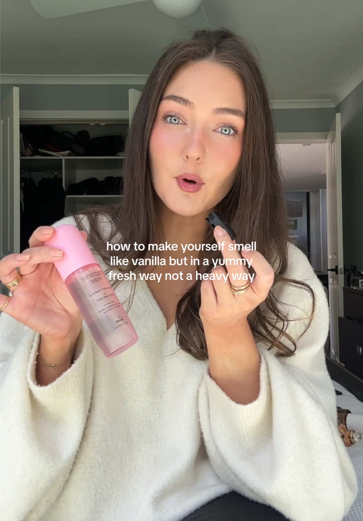 You loved How To Smell Like A Vanilla Milkshake After Dark, so I’ve finally nailed the ultimate Daytime Freshly Baked Vanilla fragrance formula (worth noting the @Gem fragrance mist is half price at @Coles) AD #fragrancecombo #perfumeoftheday #vanillaperfume #vanillafragrance 