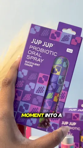 Bad breath? Girl, not today 😘💨 Meet JUP JUP Probiotics Oral Spray — your new pocket BFF for fresh, fruity confidence 🍏🍑🍇 One spray and you’re ready to slay the day 💋✨ #FreshWithJUPJUP #GirlFreshGoals #FruityConfidence