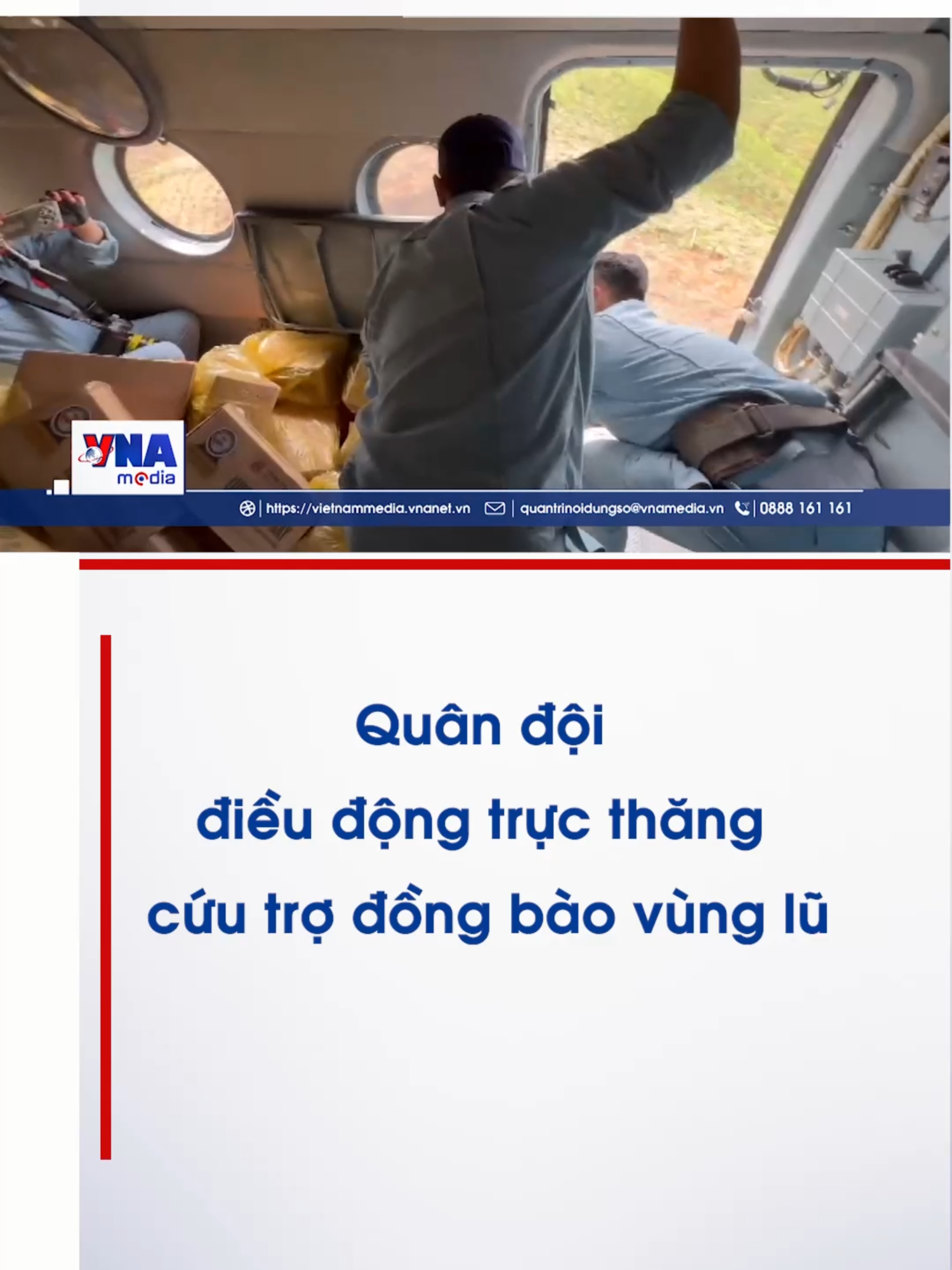 Quân đội điều động trực thăng cứu trợ đồng bào vùng lũ. #TTXVN #tiktoknews #moitruong #ngaplut #mualu #thoitiet #xahoi