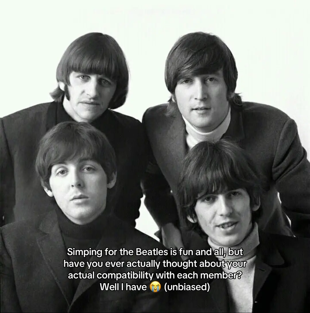 Listen, it’s late. I’m combining my interests. Let me have fun 😭 #beatlestok #johnlennon #paulmccartney #georgeharrison #ringostarr 