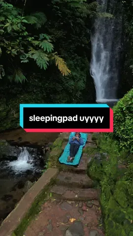 ngadem🍃 #wildshell #sleepingpad #sleepingpadwildshell #matrasangin #matraslipat 
