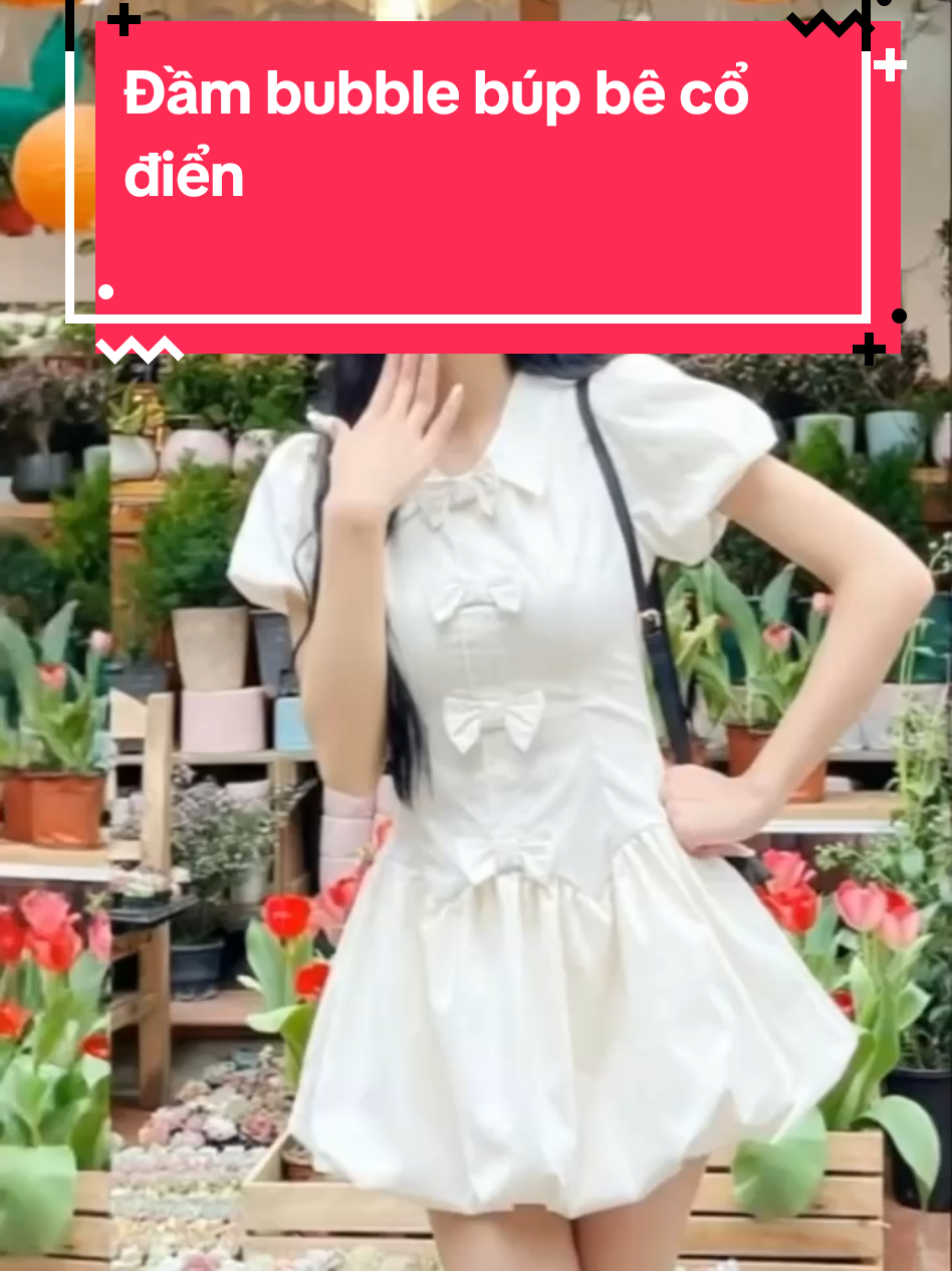 Mẫu đầm búp bê nơ xinh nhé các nàng #TikTokAwardsVN #nangtho #outfit #xuhuong #vayxinh 