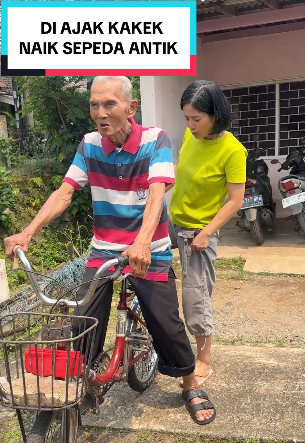 Ngonten di Rumah Makan Rico Arpah bonus naik sepeda antik #faridanurhan #awurawuremplok 