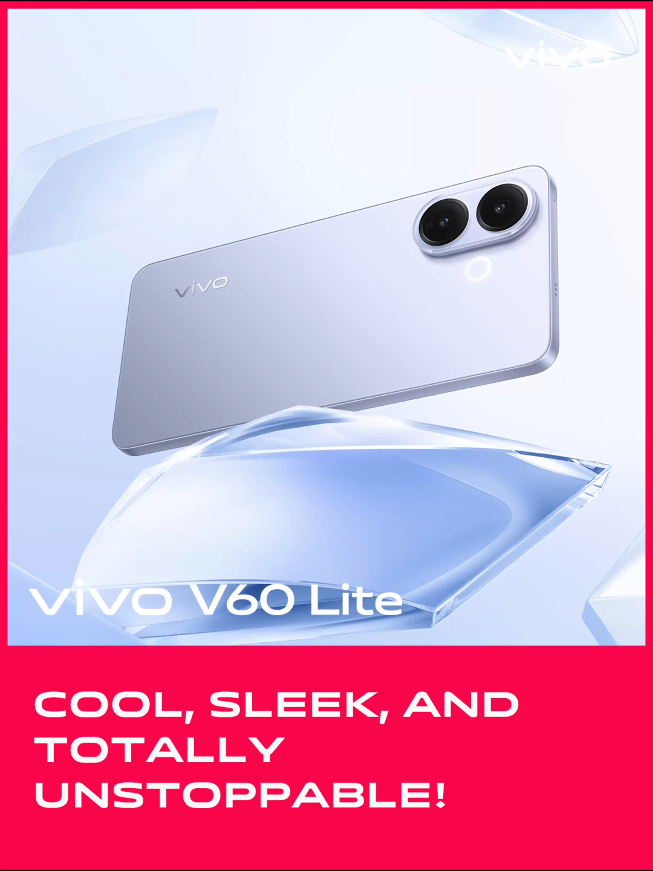 Cool, sleek, and totally unstoppable! The vivo V60 Lite in Titanium Blue is your new power bestie — fueled by the MediaTek Dimensity 7360-Turbo for smooth performance, powered by a 6500mAh BlueVolt battery, and boosted with 90W FlashCharge! #vivoV60LiteNonstopFun #vivoV60LitePopPinkPhone #vivoV60Lite  #fyp #foryourpage #viral