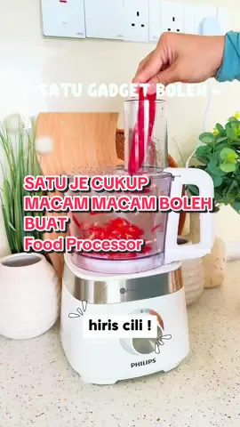 Replying to @zakiahpriety rasanya dah cukup berbaloi da kan ada satu kat dapur 😆 #foodprocessor #amwayfoodprocessor #mudahmasak #senangmasak #fyp 