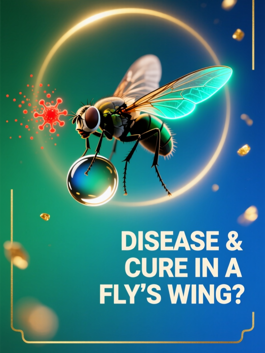 DISEASE & CURE IN A FLY’S WING? 🪰✨ 🎧 Narrated by: Belal Assad 📖 Source: Sahih Bukhari 3320 The Prophet ﷺ mentioned that a fly carries both disease and its cure — and now modern science is proving it true 🧬 When faith and science meet, the truth of Islam shines brighter 🌙 #BelalAssad #islamic #islamic_video #islamicreminder #muslimtiktok