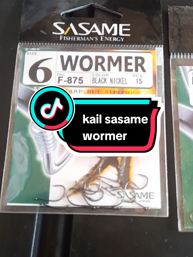 kail sasame wormer. . . kail super tajam tidak mudah karat. . cocok buat mancing ikan nila dan ikan mas. . #kailpancing  #kailsasamewormer 