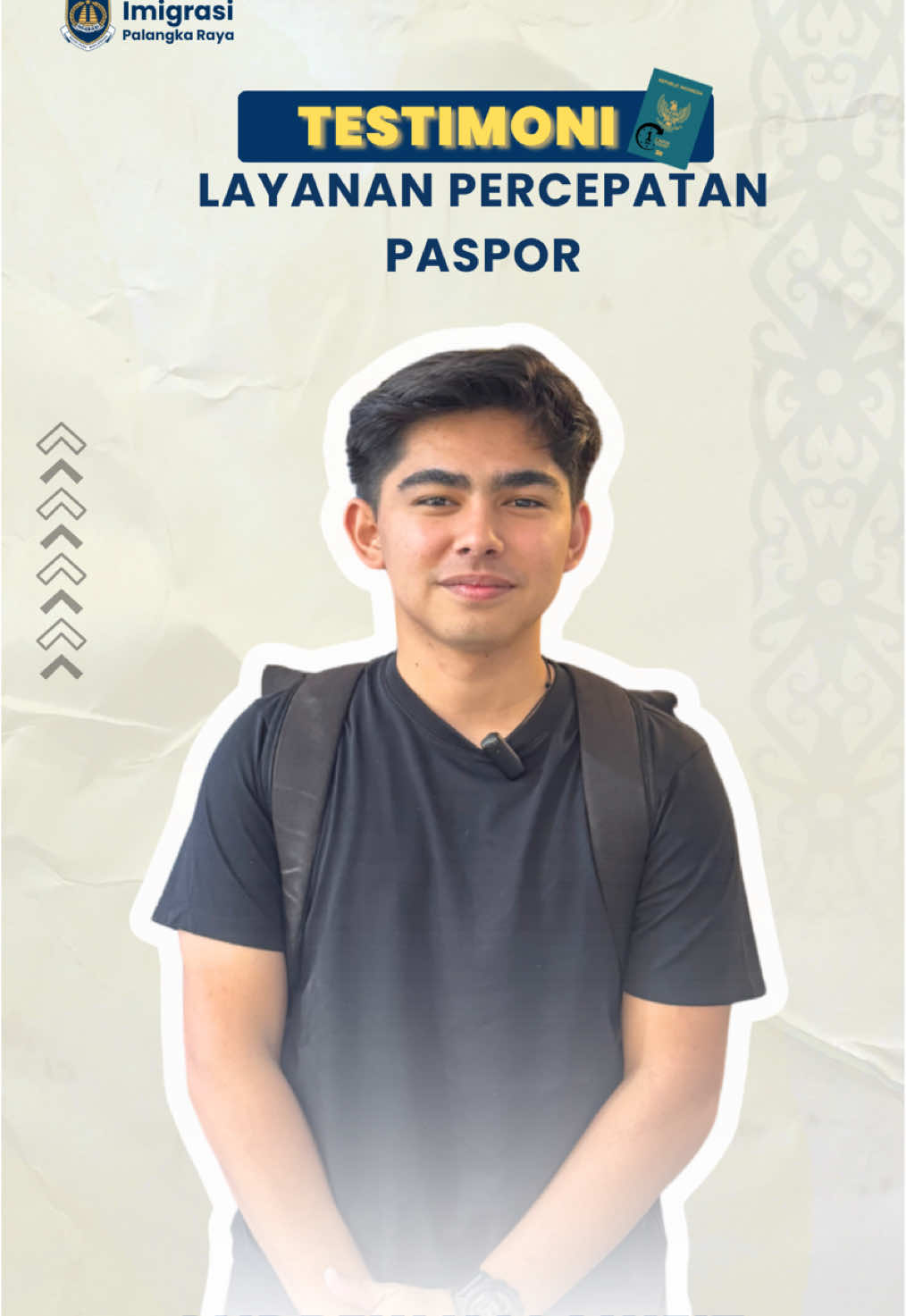 Terima kasih @Andrew Kalaweit sudah mempercayakan Layanan Percepatan Paspor di Kantor Imigrasi Kelas I Non TPI Palangka Raya🤗 Yuk pahari buat paspor di Kantor Imigrasi Kelas I Non TPI Palangka Raya☺️ Pelayanannya cepat, petugasnya ramah, urus paspor pun jadi nyaman🫶🏻 #Kemenimipas #DitjenImigrasi #Imigrasi #ImigrasiPalangkaRaya #ImigrasiPalangkaRayaSiapWBBM