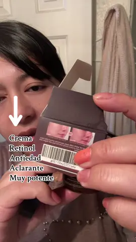 #Retinolcrema#rejuvenesedora#aclarante 