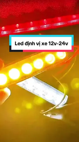 Đèn led cảnh báo tín hiệu, led định vị hông xe, mặt xe 12v-24v 