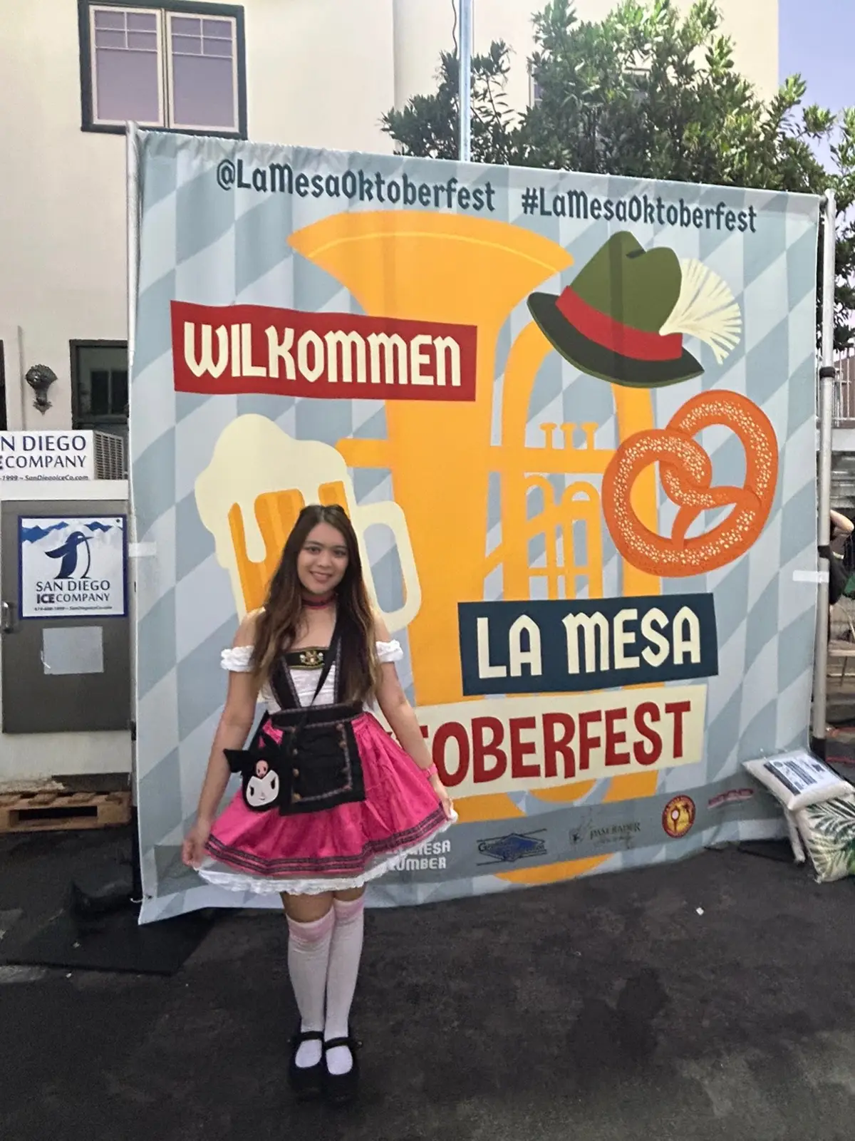 Went to #oktoberfest 🇩🇪🍺🥨 #october2025 #sandiego #halloween🎃👻 #fypシ゚viral 