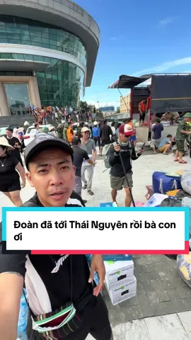 Cập nhật tình hình Đoàn Đăk Lăk đã đến với đồng bào Thái Nguyên rồi nhé ạ ❤️#bãobualoi #việtnam #đăklak47 