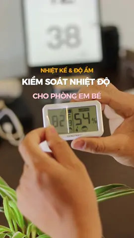 Đo nhiệt độ, độ ẩm phòng em bé Habotest  #tomobox #tomobox77 #habotest #doham #donhietdo  