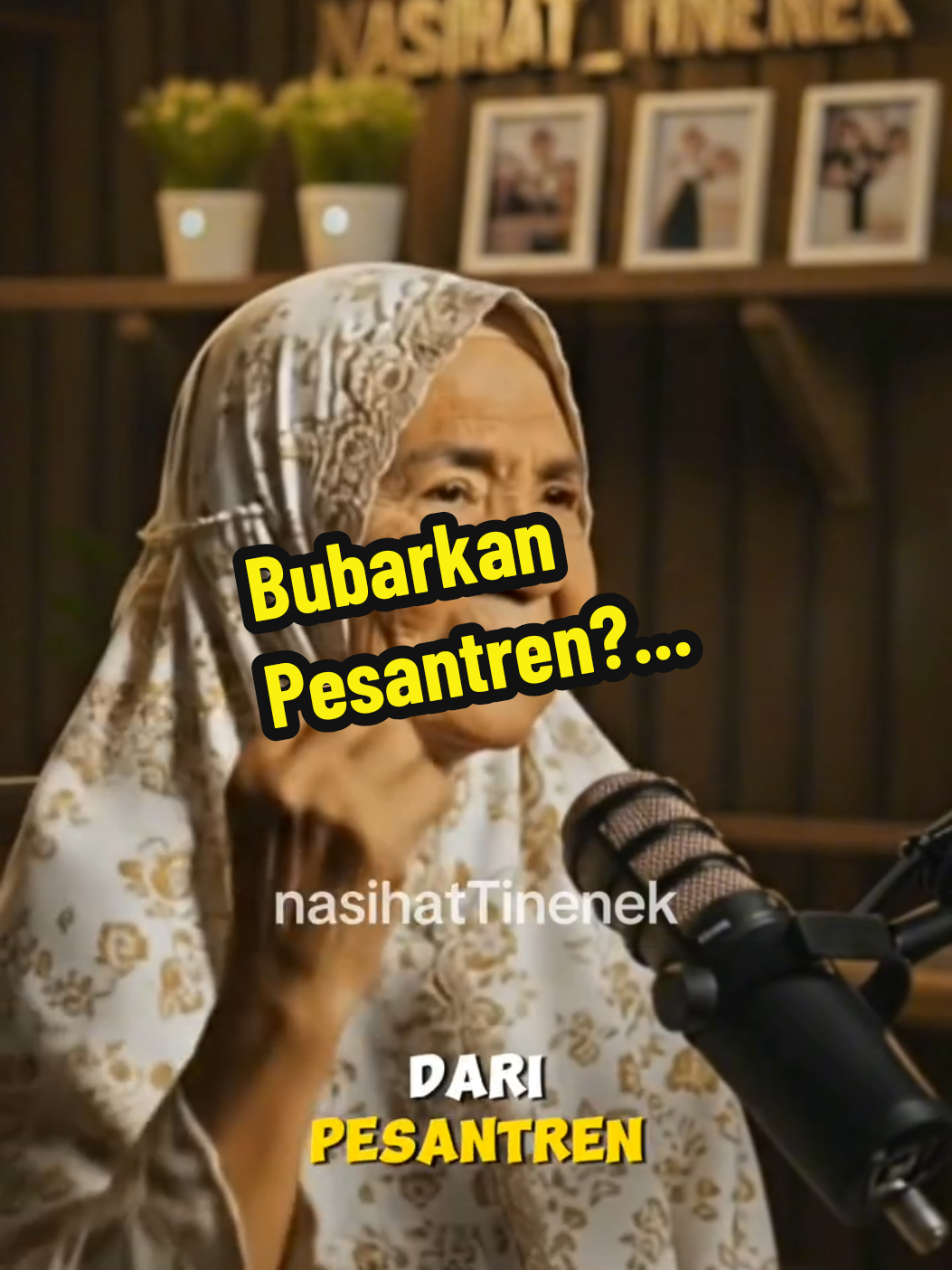 Bubarkan pesantren?😭 Parah, coba dengarkan ini #pesantren #fyp #stich #islamic #santri 