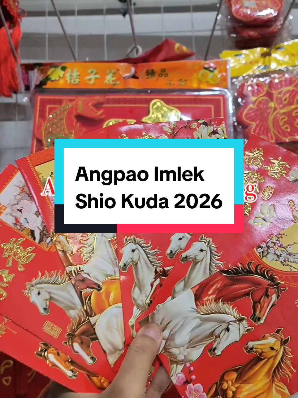 Angpao Imlek Shio Kuda 2026 Panjang  #angpaoimlek #imlek2026 #angpaoshiokuda #pernakpernikimlek 