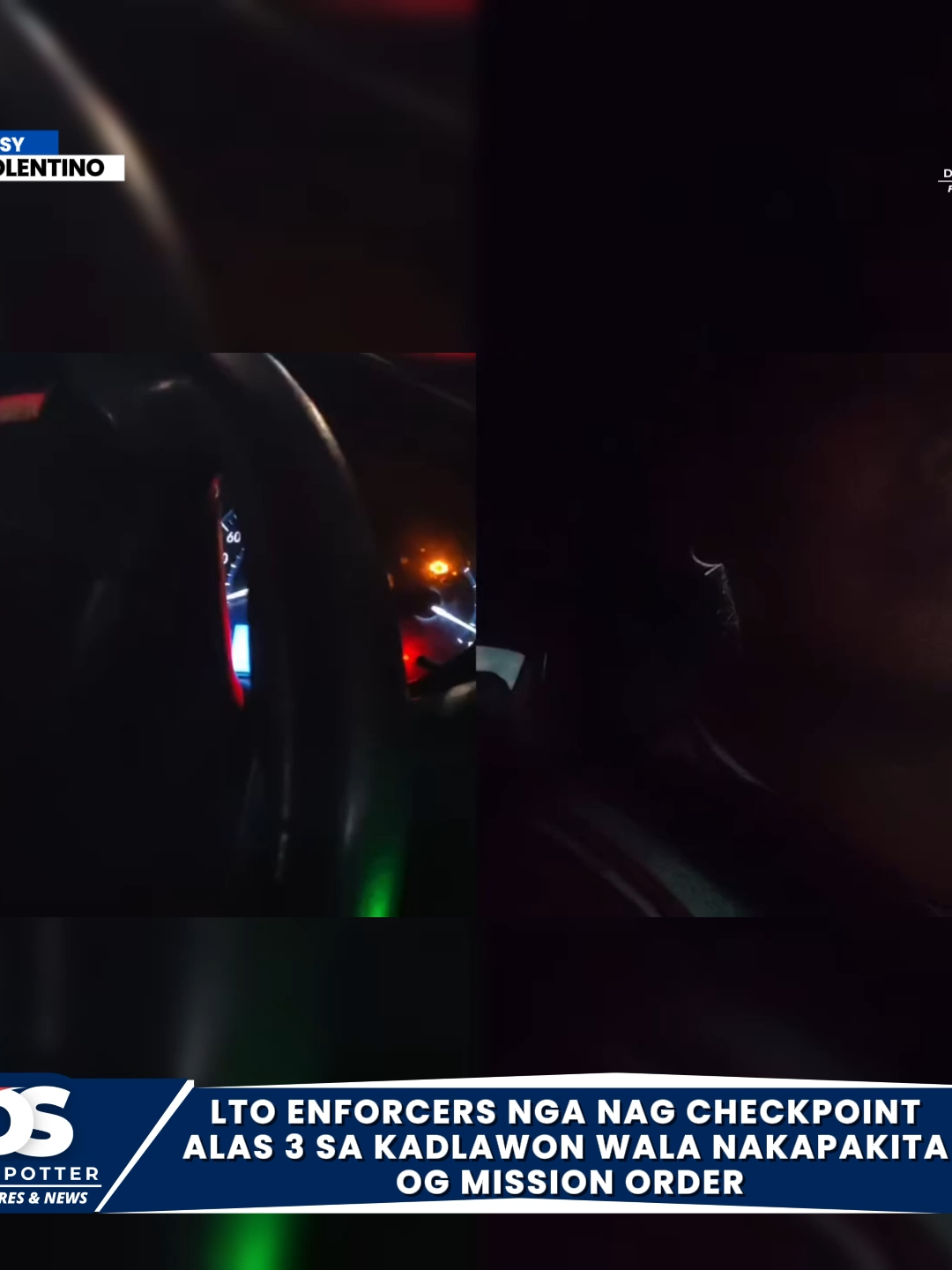LANTAWA | Mga Personahe sa LTO San Fernando Pampanga nag checkpoint alas 2 sa kadlawon ug naabtan sa alas 3 sa kadlawon, pakyas pa nga nakapakita og mission order dihang gipangayoon sa mga motorista. #lto #ltophilippines