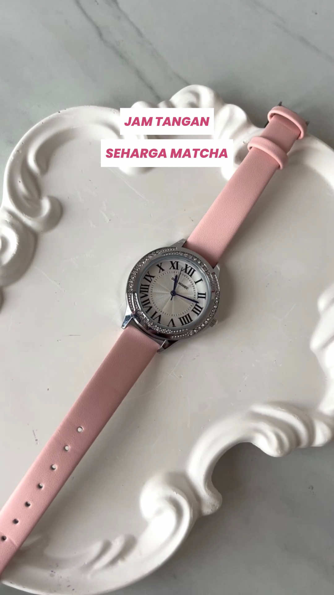 Jam tangan seharga matcha?!!🍵 #JimsHoney #WIBGAJIAN #PromoGuncang1010 #GajianSale #jamtangan 