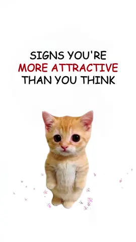 Signs you are more attractive than you think 