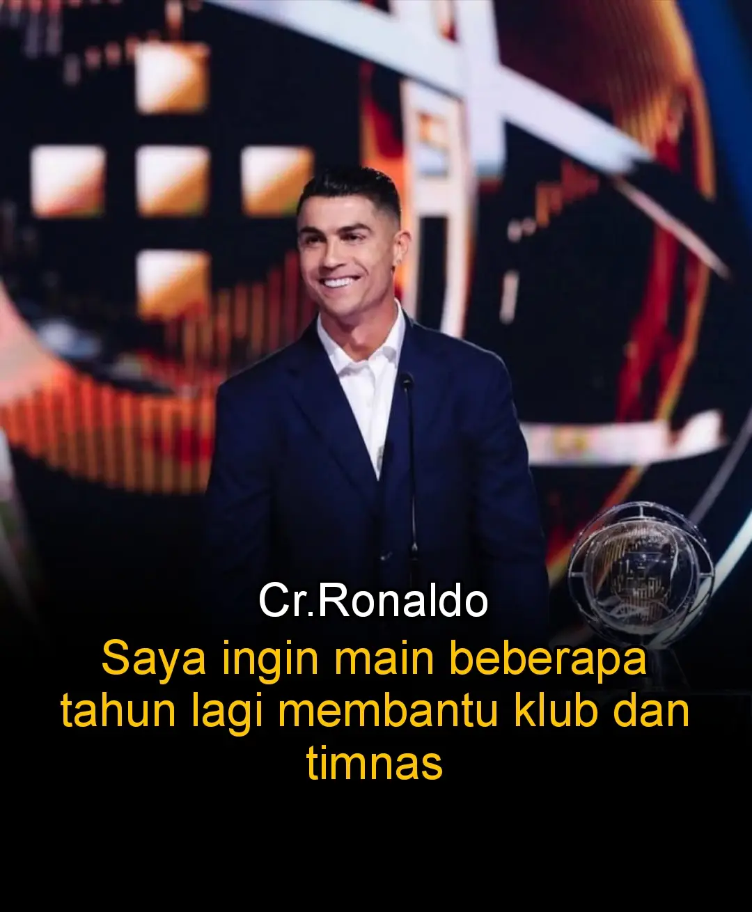 📢Cristiano Ronaldo: 