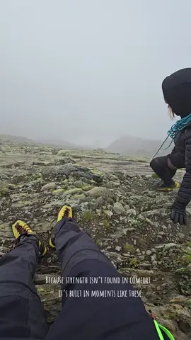 “The Edge Between Sky and Void” I can’t help it. Something inside me stirs every time I approach an exposed ridge. It feels like coming home — but a home where the wind whispers ancient stories and every step is worth its weight in gold. Up there, everything becomes simple. It doesn’t matter what anyone thinks. It doesn’t matter what happened yesterday. There’s only the moment. One step. And then the next. I stand at the start of a section where the ridge narrows into a thin line between sky and nothingness. Drop on the left, drop on the right. There’s no room for mistakes. This is where the feeling is the strongest — that exhilarating balance where it’s truly fifty-fifty. No pretenses, no escape. Just you and the mountains. I loved that state. Not because I wanted to take risks. Quite the opposite — because it taught me how to live slowly. To focus. To feel my body, my breath, the rock beneath my feet. To learn respect. It taught me that there’s no shame in pausing. That caution isn’t weakness. It’s strength. Composure. The instinct that whispers: “Don’t rush. Here, every step is a decision.” When I walk these ridges, I feel alive. Truly alive. With every step, closer to myself. And maybe that’s what this love is — not for danger, but for what these moments give us. Depth. Humility. And endless respect for the wildness of the mountains — which can be breathtaking… and brutal. But it’s exactly that which makes them so beautiful. #mountainlove #ridgewalk #highaltitude #exposedridge #mountaingirl 