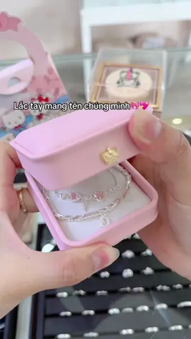 Set lắc tay đôi mix tên #dunghoangjewelry #dhoangbanbac #viraltiktok #dhj #viralvideo 