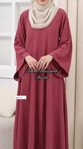 Replying to @lleeeeyyy rambang mata nak pilih warna lawa2 #jubah #jubahmuslimah #jubahcantik 