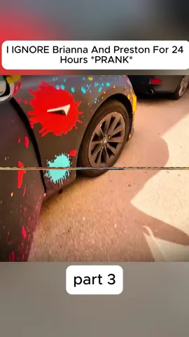 I IGNORE Brianna And Preston For 24 Hours PRANK