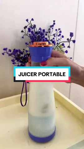 Bikin jus, smoothie, atau kopi kapanpun & di manapun 🍓🍋 Ngecas gampang, hasil halus, tinggal blend & go! ⚡ #BlenderPortable #BlenderBuah #blenderjuicer  