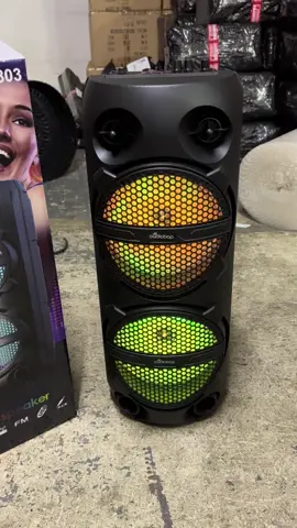 Bluetooth Karaoke Speaker with RGB Lighting and Microphone#karaoke #speaker #bluetooth 