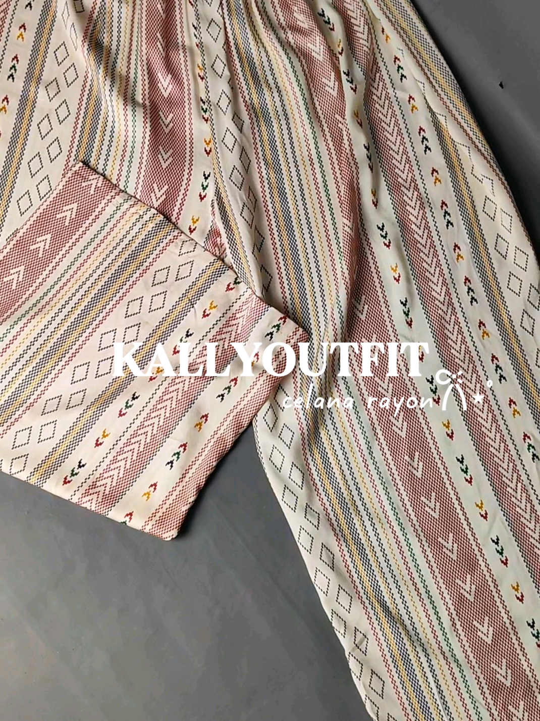 rekomended bgt nih bubb #outfitideas #ootdhijab #celana #rayon #kallyoutfit 