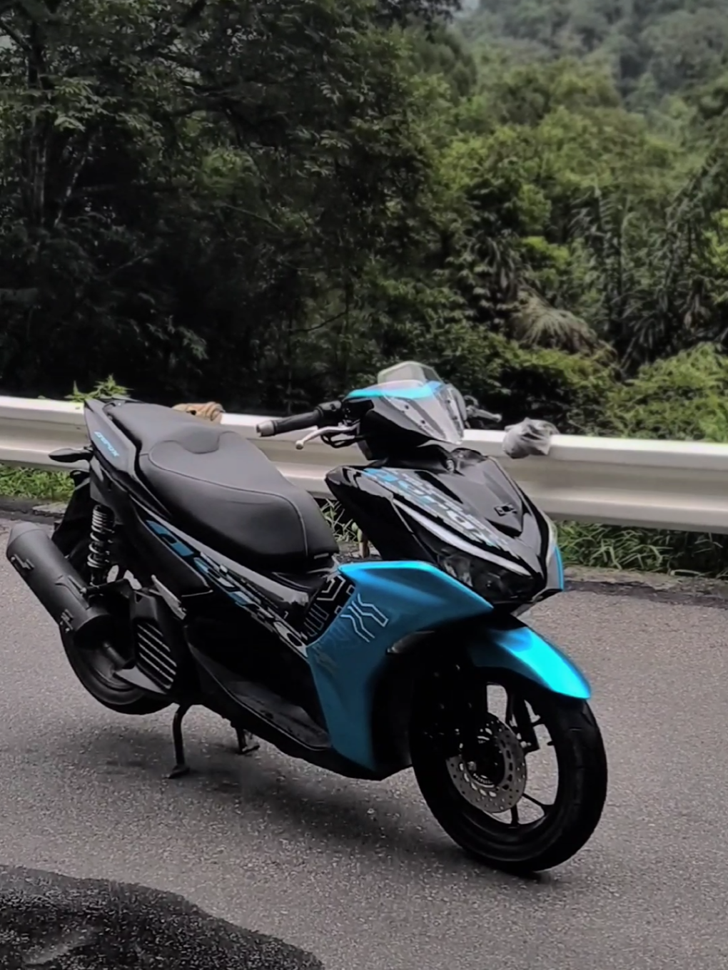 no caption  #blue #fyp #aerox 