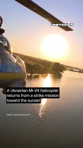 #sunset #mi24 #helicopter 