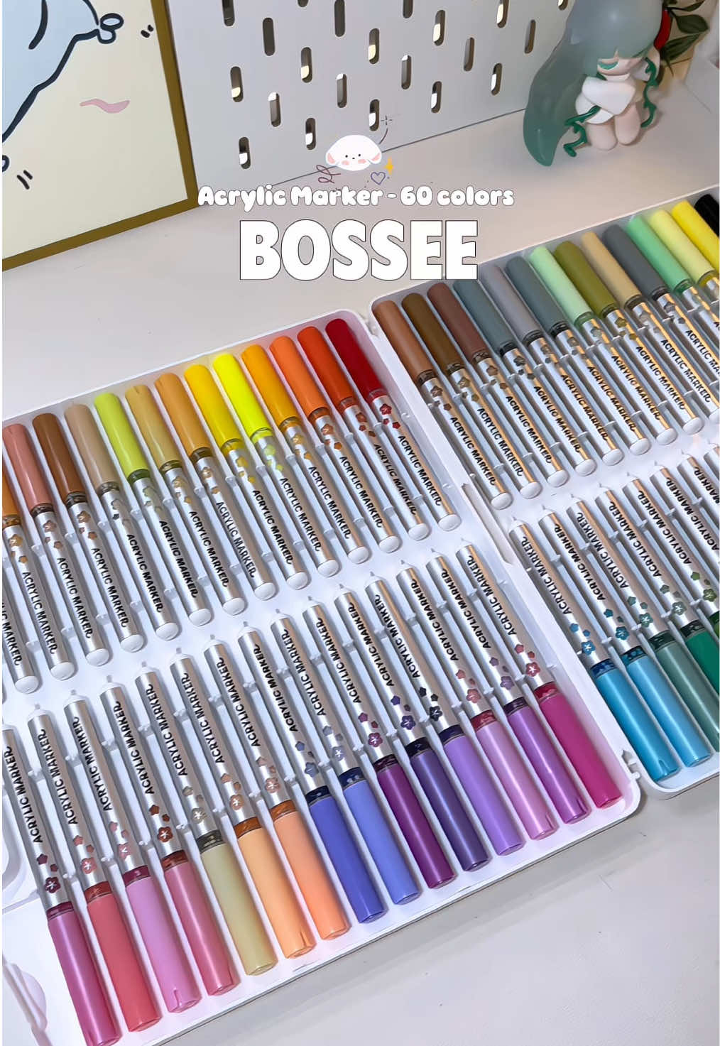 Yêu cầu tìm màu này khó quá ta, nhưng mà có luôn nha. Anh em tham khảo nhá. #mauacrylicmarker #acrylicmarker #butmauacrylic #bossee #butmau 