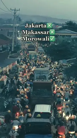 Morowali dengan macet Nya 🗿 #morowali_sulteng_bahodopi # #imip_morowali 