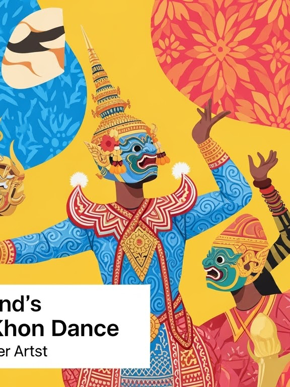 Exploring Thailand's Ancient Art of Khon Dance Thailand's rich cultural heritage is explored through the captivating ancient art of Khon dance. The intricate movements and vibrant costumes of this traditional performance are unveiled, offering a glimpse into a mesmerizing world.
