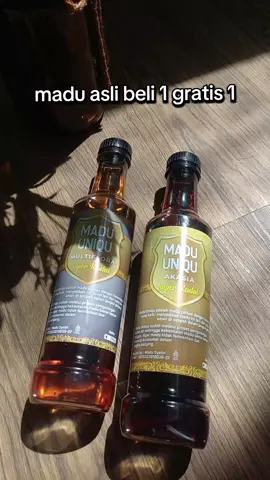 Beli 1 gratis 1, madu asli bermanfaat untuk daya tahan tubuh apa lagi sekarang sedang musim hujan, ayokk bunda buruan di chekout untuk stok dirumah😎#maduasli #murah #promo #banyakmanfaat 