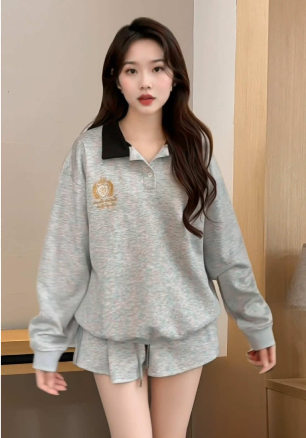 SWRATER POLO JULIDO STUDIO - chất Nỉ 2 Da Kết Hợp Thêu #TikTokAwardsVN #aothun #aosweater #sweater #thoitrangnu 