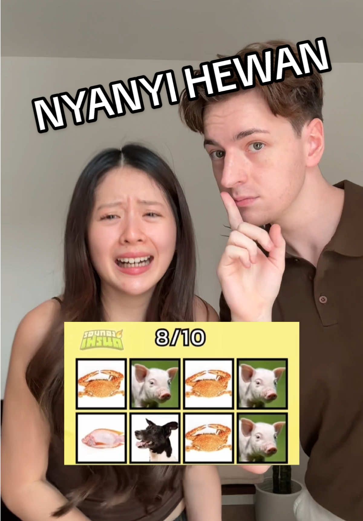 bayinya dari mana yaaaa?? 😭 #cicimasbule #pacarbule #trend #mixedcouple #funnycouple