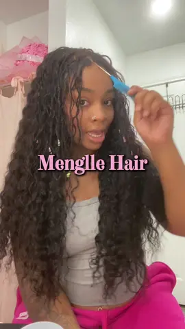glueless wigs are elevating fr 🤣🥰@MENGLLE HAIR #Lifestyle #Beauty #Fashion #Hairtok #mengllehair #glueLESSWIG