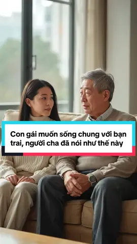 Con gái muốn sống chung với bạn trai, người cha đã nói như thế này. Phải công nhận, người cha này thật sự rất biết cách giáo dục con cái. #baihoccuocsong #trietlycuocsong #sachhay 