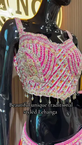 Traditional styled beautiful Lehanga!! Come elevate your wardrobe at Noor collections 💕#indian #fyp #fashion #noorcollections 